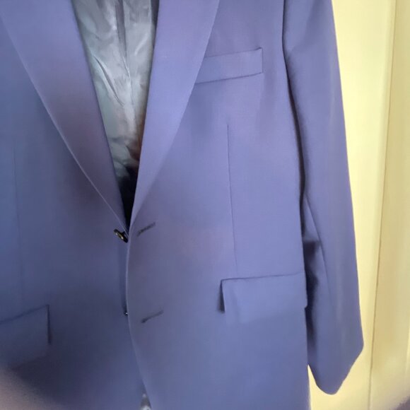 Paul Smith Kensington Fit Men’s Blazer (Purple, Made in Italy) - Picture 3 of 6